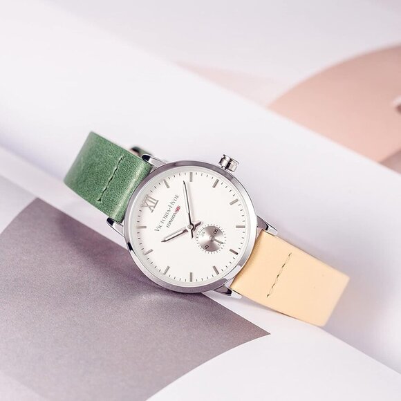 Retro Women Watches Small Dial Analog Quartz Detachable Genuine Leather Strap La - Picture 8 of 8